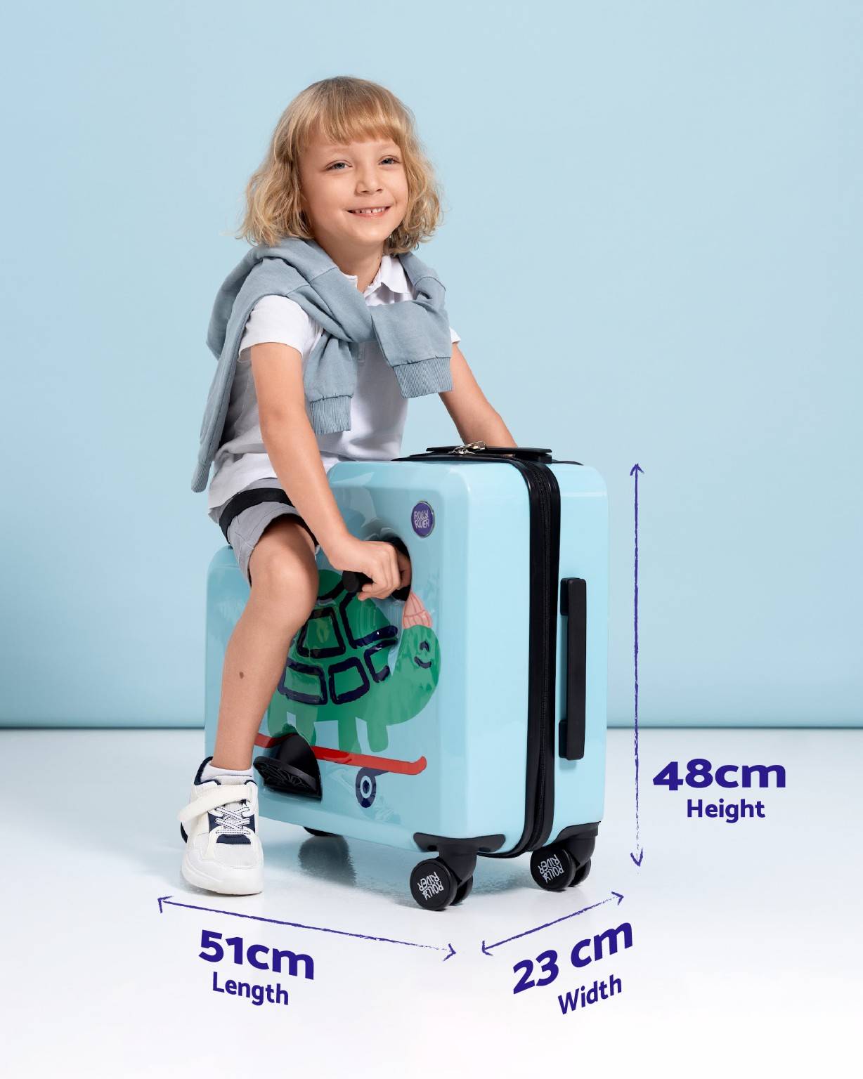 Shellie - The Turtle Design Suitcase