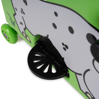 Rocko rhino suitcase side view — 50kg load capacity